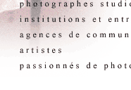 artistes, photographes